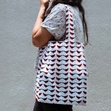 Afghan Shopper with Pouch
