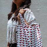 Aghan Shopping Bag with Pouch