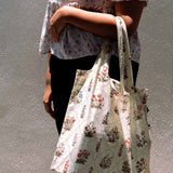 Mughal Collection Shopping Bag With Pouch