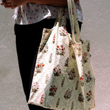 Mughal Collection Shopping Bag With Pouch