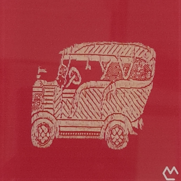 Car Brocade Coasters