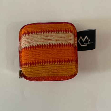 Orange Phulkari Measuring Tape