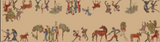 Humans & Animals Table Runner