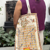 Cotton Tote Bag – Gyanbazi Snakes & Ladders
