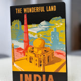 The Wonderful Land India Notebook