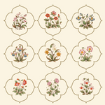 Mughal Bath & Hand Towels (6)