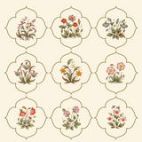 Mughal Bath & Hand Towels (6)