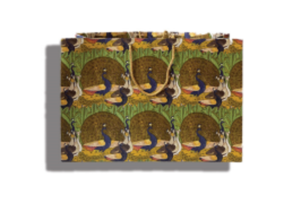 Peacock Gift Bags (Set Of 2)