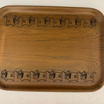 Jamini Cow Wooden Tray