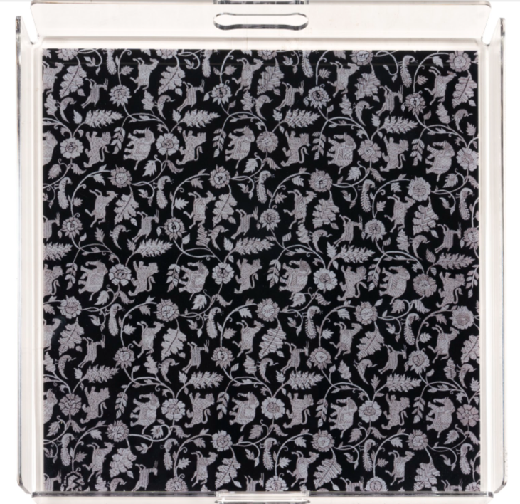 Zardozi Square Tray L