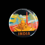 India Travel Poster Bottle Opener