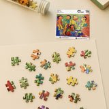 Playing Children Pocket Puzzle