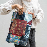 Patch Work Tote Bag — Light