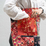 Patch Work Tote Bag — Dark
