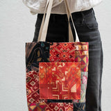 Patch Work Tote Bag — Dark