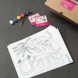Bhuri Bai – Art Prints | DIY Colouring Kit