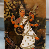 Saraswati Playing Sitar 3D Art Standee
