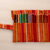Orange Phulkari Colour Pencils
